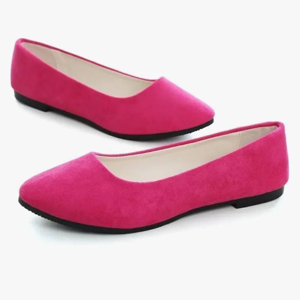 BRAND NEW HERSTYLE ROUND-TOE SLIP-ON STYLE WOMEN'S FLAT